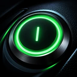 Cockpit uygulama simgesi: yeşil ışıklı çalıştırma düğmesi