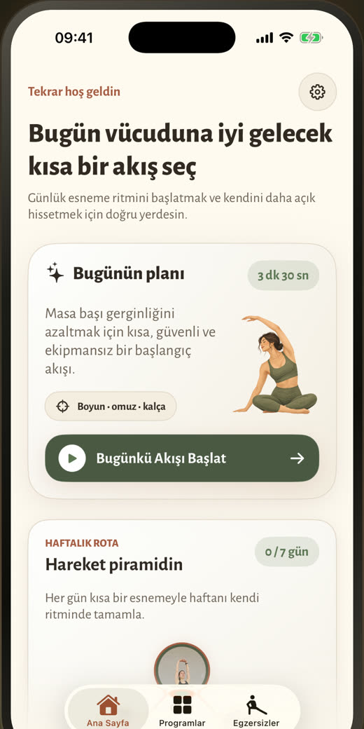 Bugünün planı